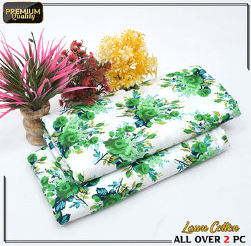 Printed Cotton Lawn 2 Piece