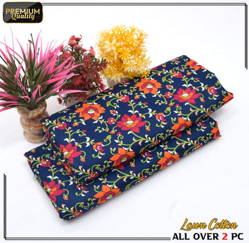 Printed Cotton Lawn 2 Piece