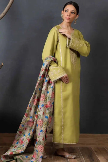 Party wear lawn 3 Piece Dress