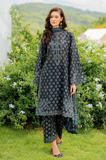 Embroidered Printed Lawn 3 Piece