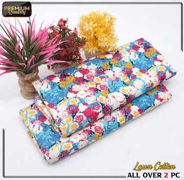 Printed Cotton Lawn 2 Piece