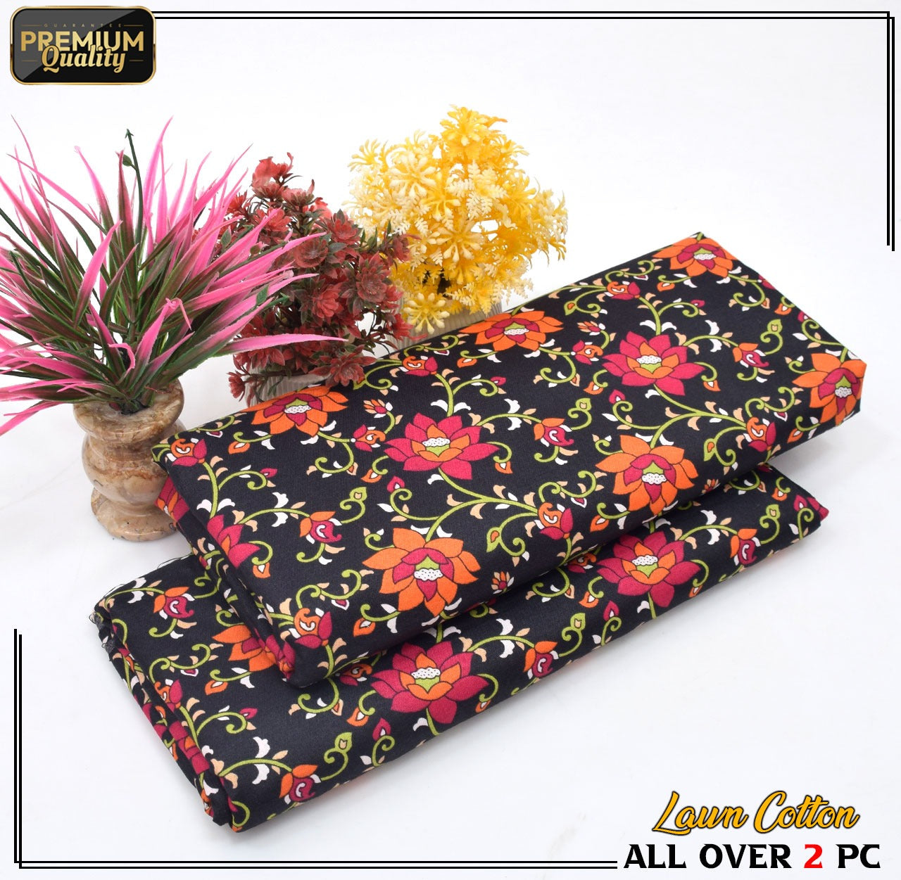 Printed Cotton Lawn 2 Piece