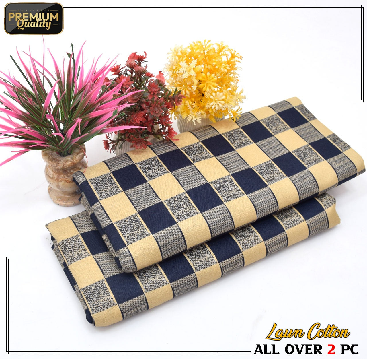Printed Cotton Lawn 2 Piece