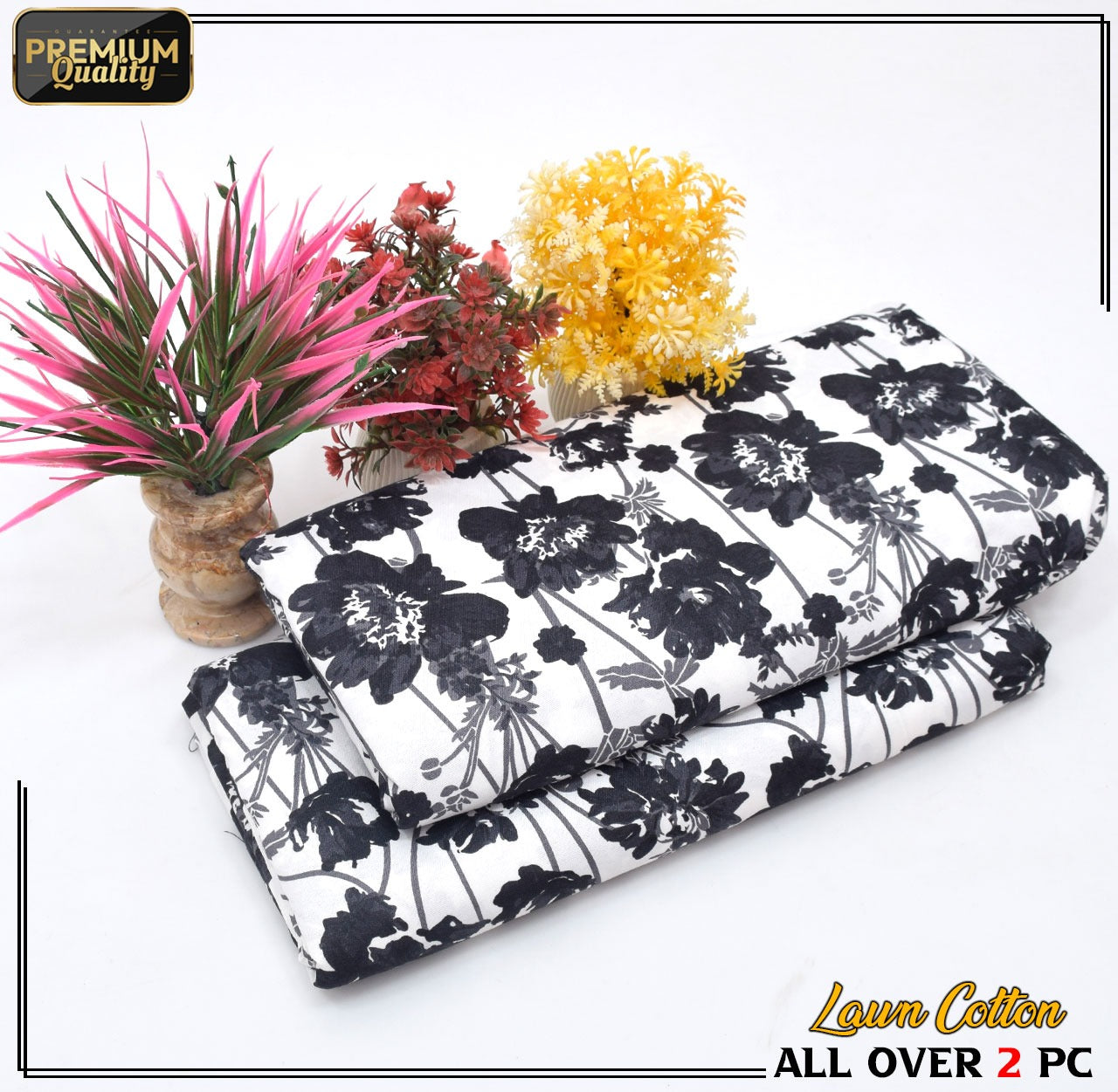 Printed Cotton Lawn 2 Piece