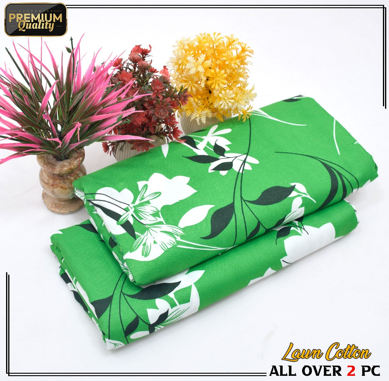 Printed Cotton Lawn 2 Piece