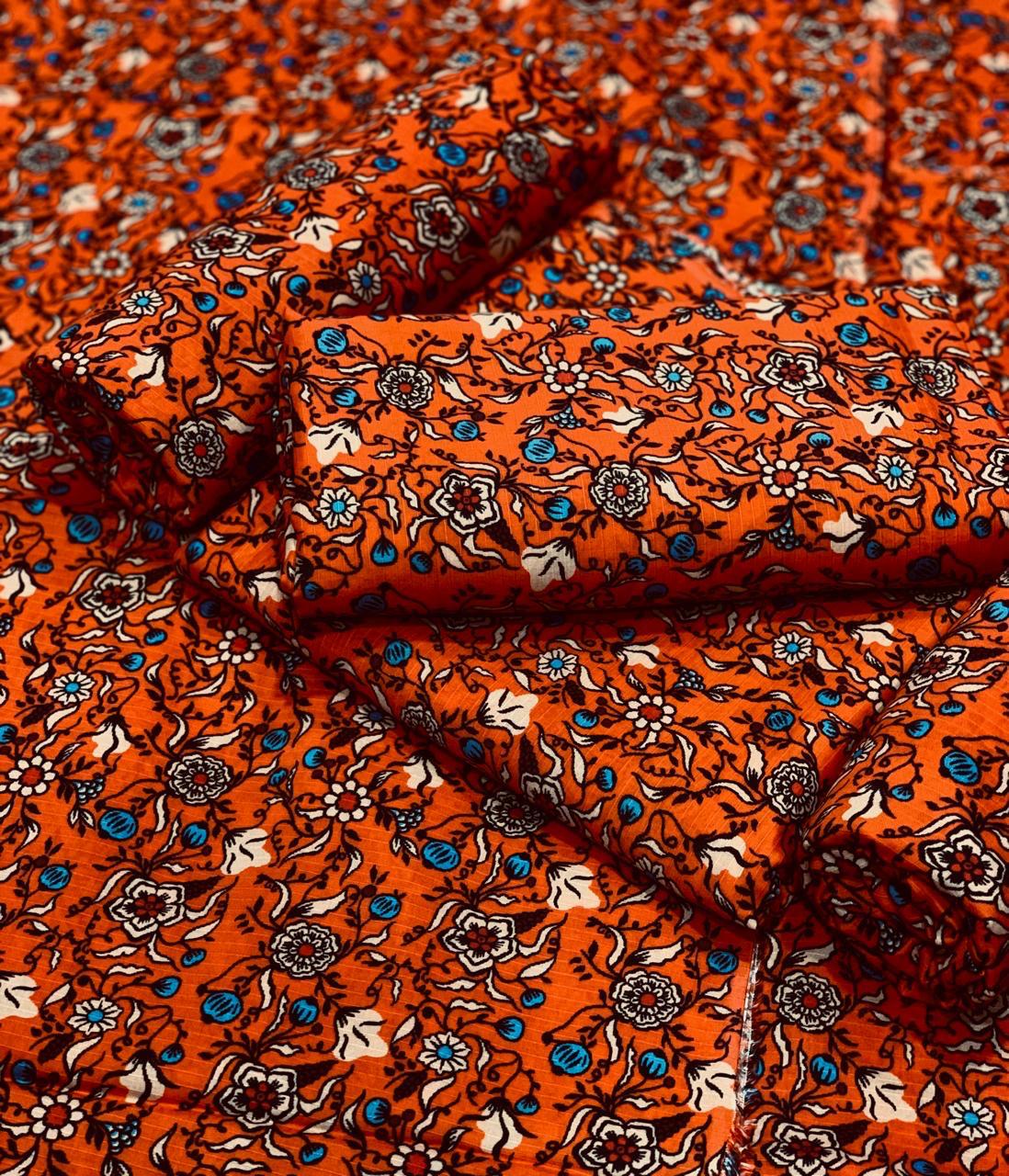 Printed Cotton Lawn 2 Piece